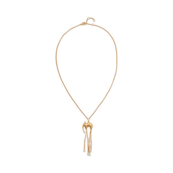 Salvador Dal?? Gold-Plated Elephant Necklace