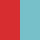 Dusen Dusen Striped Canister - Red/Blue