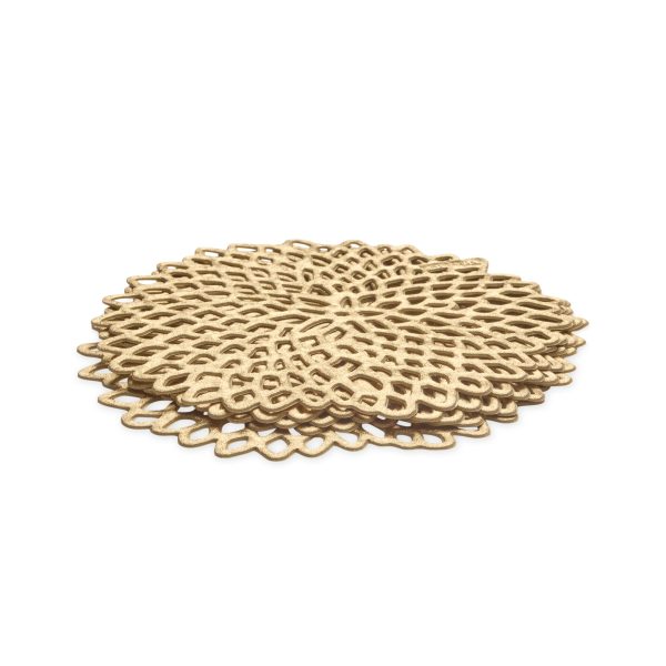 Chilewich Dahlia Coasters - Set of 6