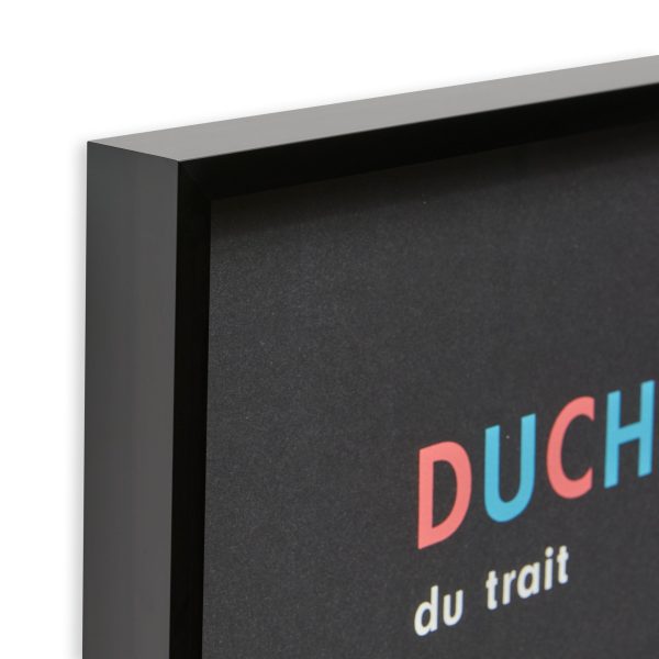 Marcel Duchamp du trait Framed Poster