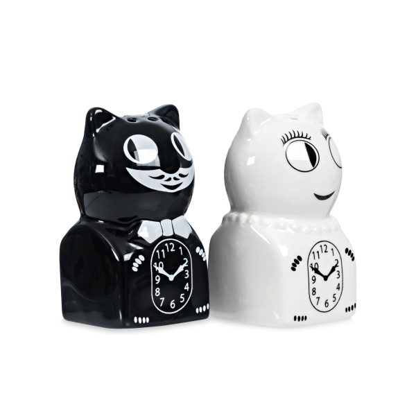Kit-Cat Salt & Pepper Shakers - Set of 2