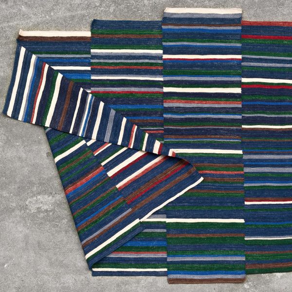Nanimarquina Lattice Rug Blue - 2'8'' X 4'3''