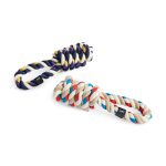 HAY Rope Toy for Dogs in Recycled Polyester - Blue/ Purple/ Ochre