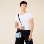 BAO BAO ISSEY MIYAKE Cuboid Crossbody Bag - Light Blue