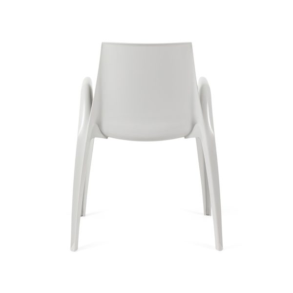 ArcoBellini Stacking Chair from Heller - Gray Pearl