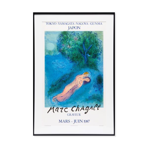 Marc Chagall Graveur Framed Poster