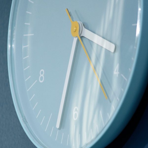 HAY Recycled Plastic Wall Clock - Dark Green