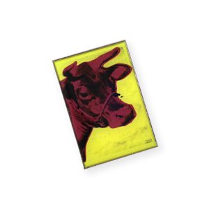 Andy Warhol Cow Pin
