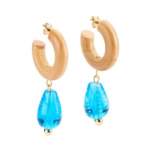 Sophie Monet Rain Hoop Earrings