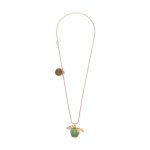 Andr??s Gallardo Green Apple Stem Gold-Plated Necklace