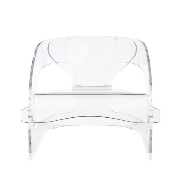 Joe Colombo 4801 Armchair by Kartell - Clear