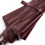 HAY Canopy Stick Recycled Plastic Umbrella - Burgundy