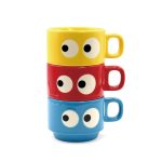 Kyoro Kyoro Stoneware Stacking Mugs - Set of 3