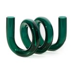 Curly Glass Vase