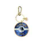 Solar Eclipse Keyring Bag Charm - Caviar
