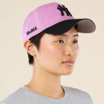 MoMA Yankees Two-Tone Adjustable Baseball Cap - Purple/ Black